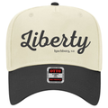 Black Liberty Script Hat