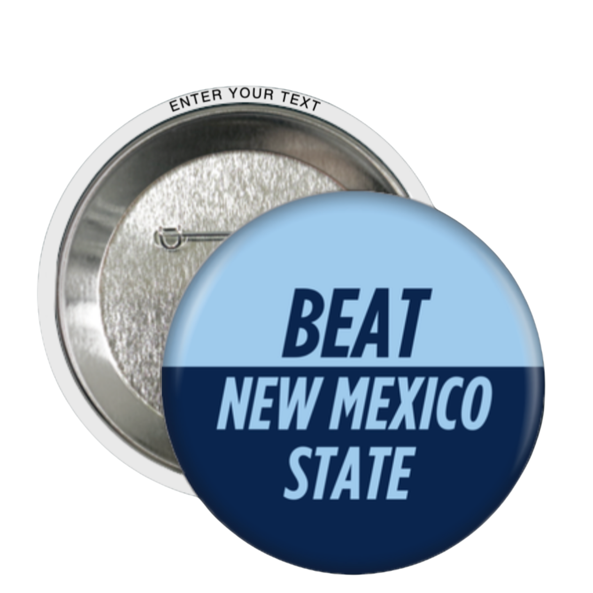 Beat New Mexico State Pin