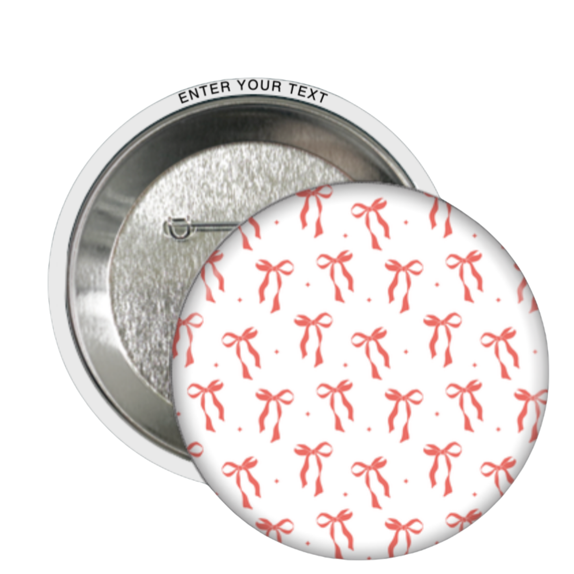 Red Bows Pin