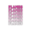 Pink Flames Decal