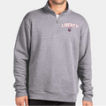 Gray Liberty Flames Quarter Zip