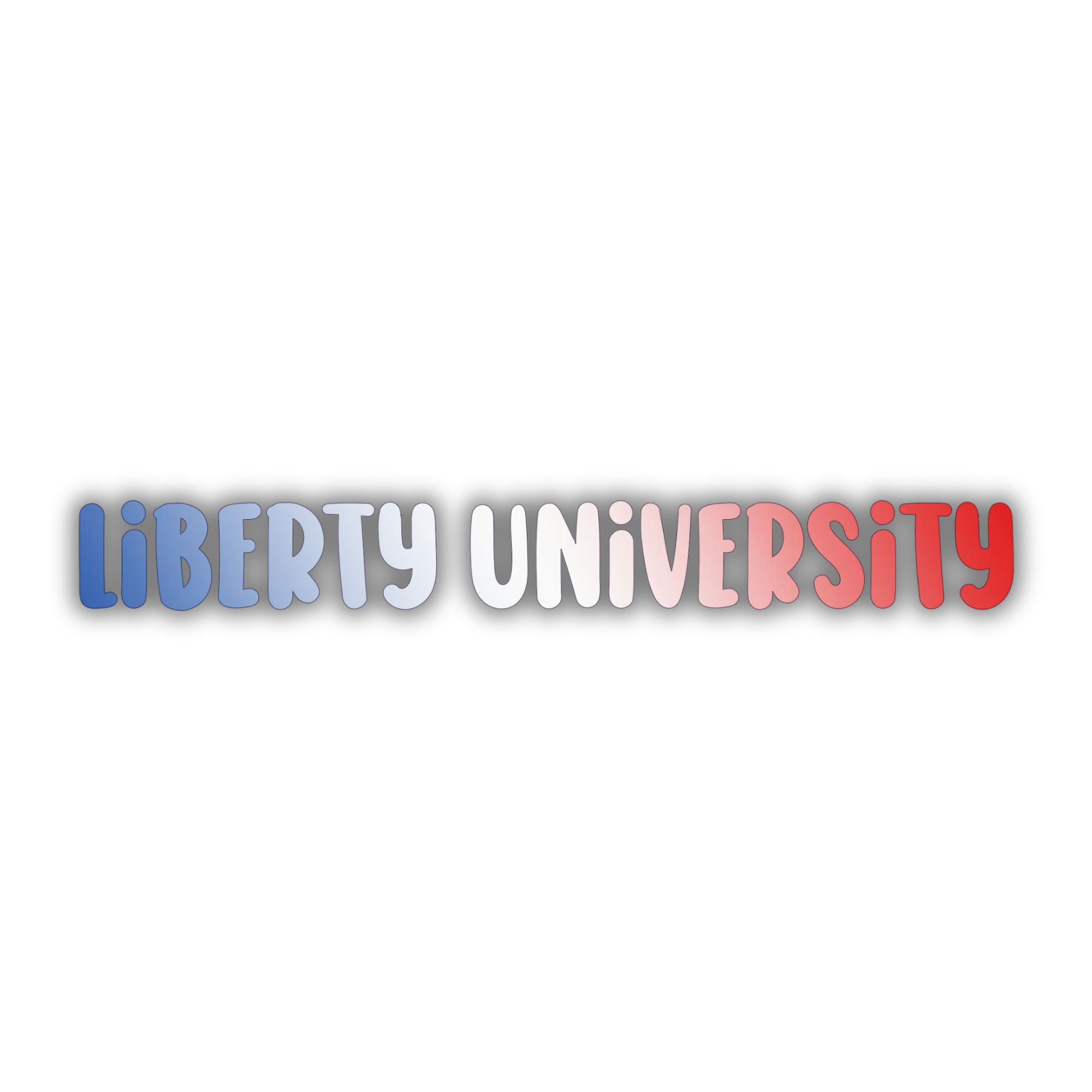 Liberty RWB Ombre Decal