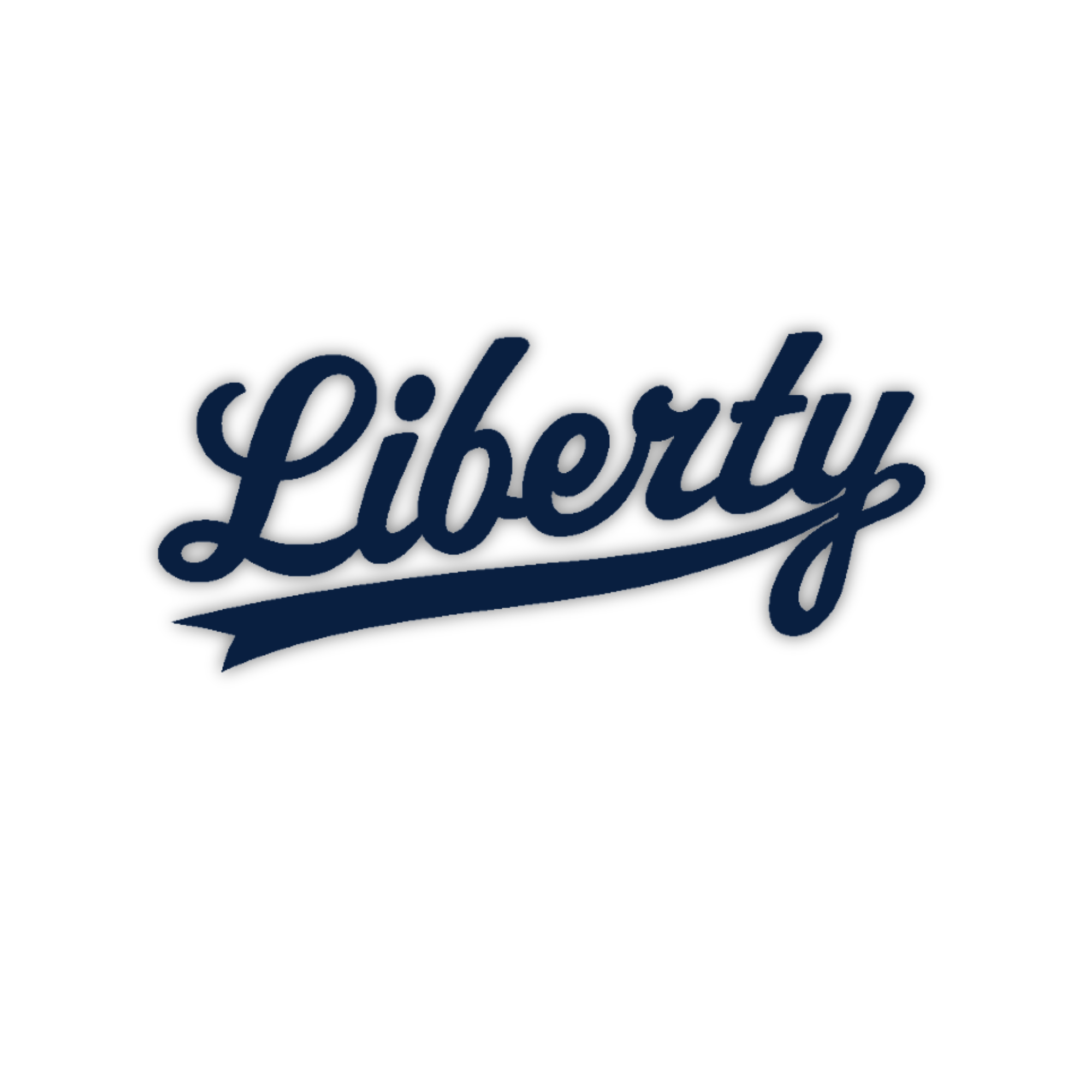 Liberty Script Logo Decal