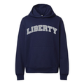 Navy Gray Liberty Arch Hoodie