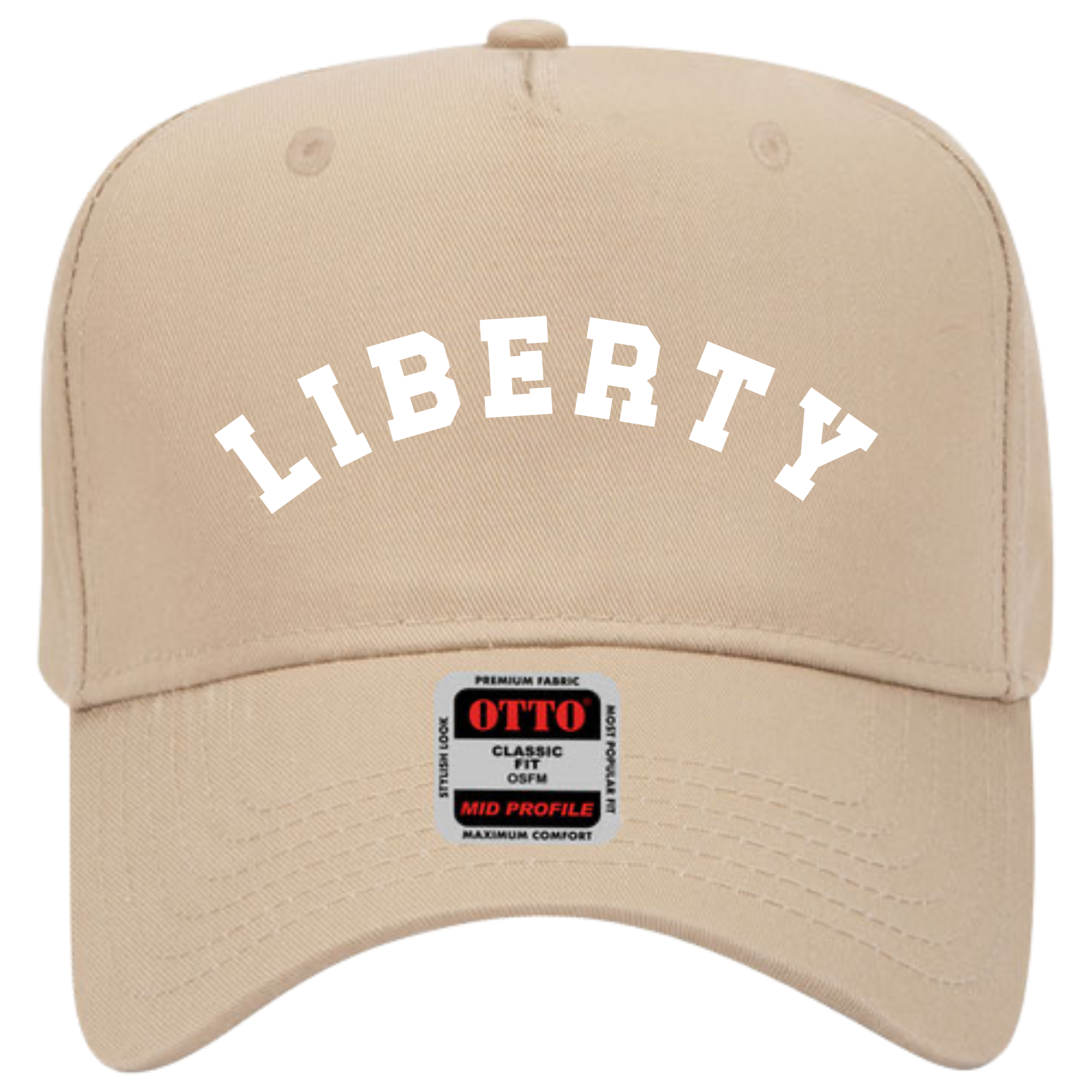 Khaki Liberty Trucker Hat