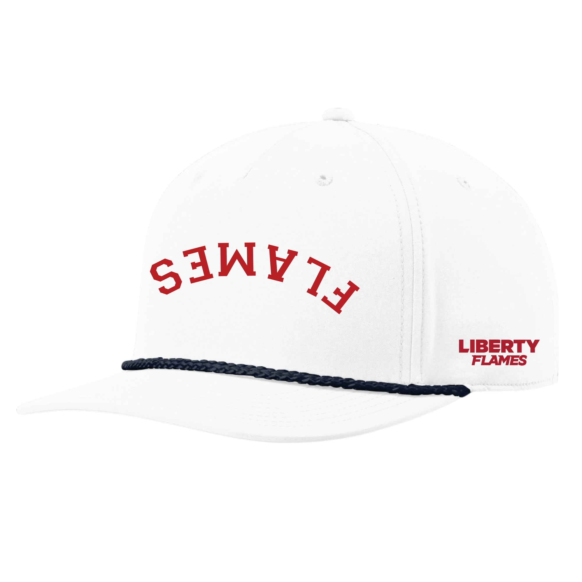 Upside Down Flames Rope Hat