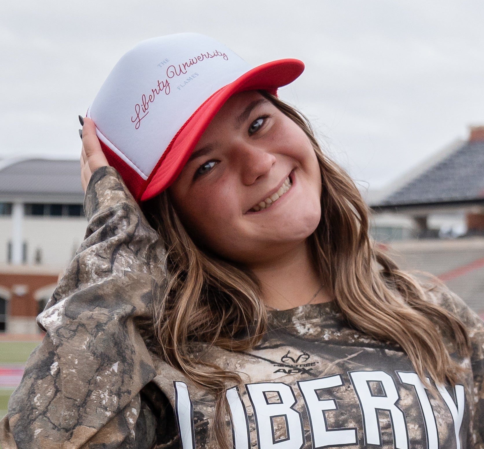 Red Liberty University Snapback