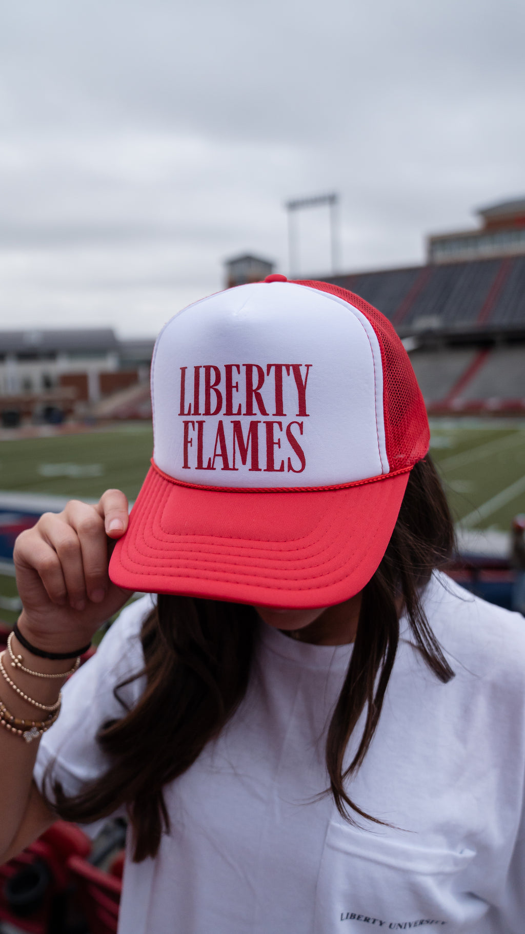 Liberty Flames Red Snapback